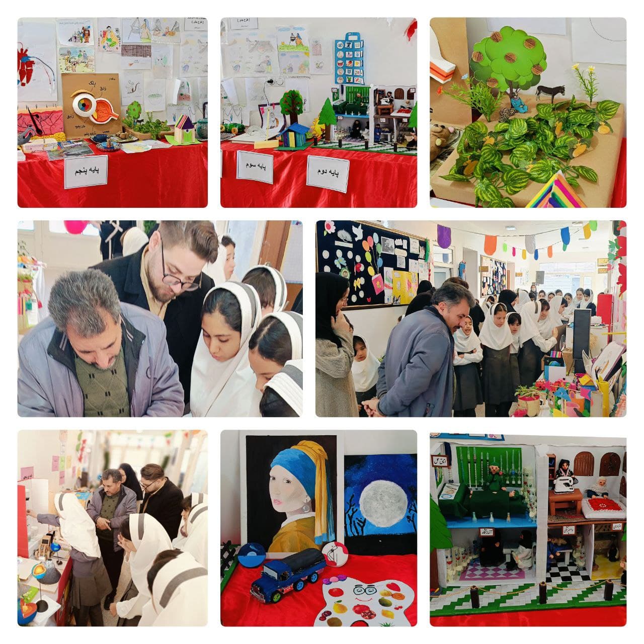 نمایشگاه ایده های برتر با حضور راهبران محترم آموزشی